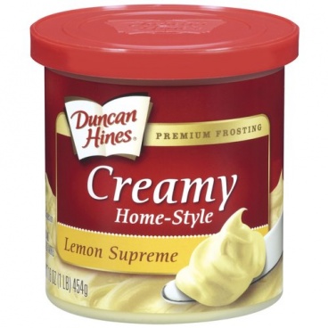 Duncan Hines Home Style  Lemon Supreme Frosting 453g - 8 Packs Case Buy