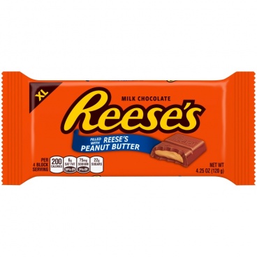 Reese's Reeses Peanut Butter  X-Large Milk Chocolate Bar 4.25oz 120g