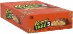 Reese's TAKE 5 Peanut Butter Milk Chocolate Candy Bar, 1.5 Ounce (Pack of 18)