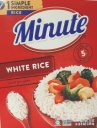 Minute Instant Enriched Long Grain White Rice, 72oz -2.04kg