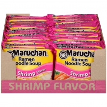 Maruchan Shrimp Flavor Ramen Instant Noodle Soup 3oz - 85g - 24 Count