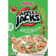 Apple Jacks Cereal, Apple & Cinnamon 8.9 Oz- 252g
