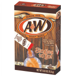 A&W Singles To Go Powdered Root Beer Drink Mix 0.53 oz (15g) 3 BOXES A & W Soda