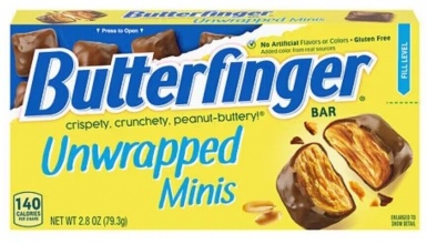 Butterfinger Unwrapped Minis Theatre Box 79.3g