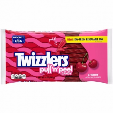 Twizzlers  Cherry 396g (14oz) Pull n Peel