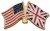 American - British Flag Lapel Pin USA-UK American Flag Lapel Pin