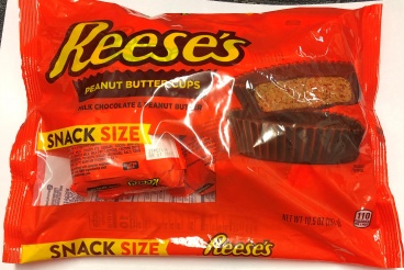 Reeses Peanut Butter Cups Snack Size Milk Chocolate  10.5oz 297g Reese's