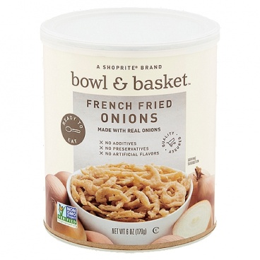 French Fried Onions  170g by bowl & basket