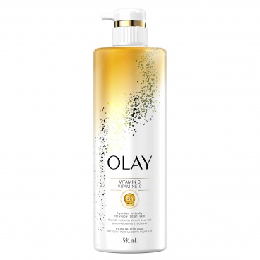 OLAY CLEANSING AND BRIGHTENING BODY WASH PLUS VITAMIN C  591ml