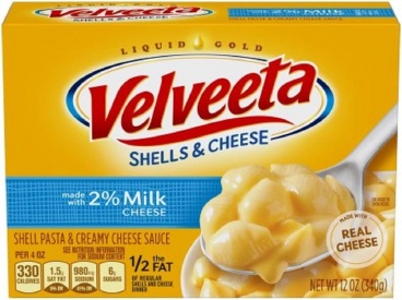 Velveeta Shells And Cheese Made with 2% Milk Cheese 12 oz. Box