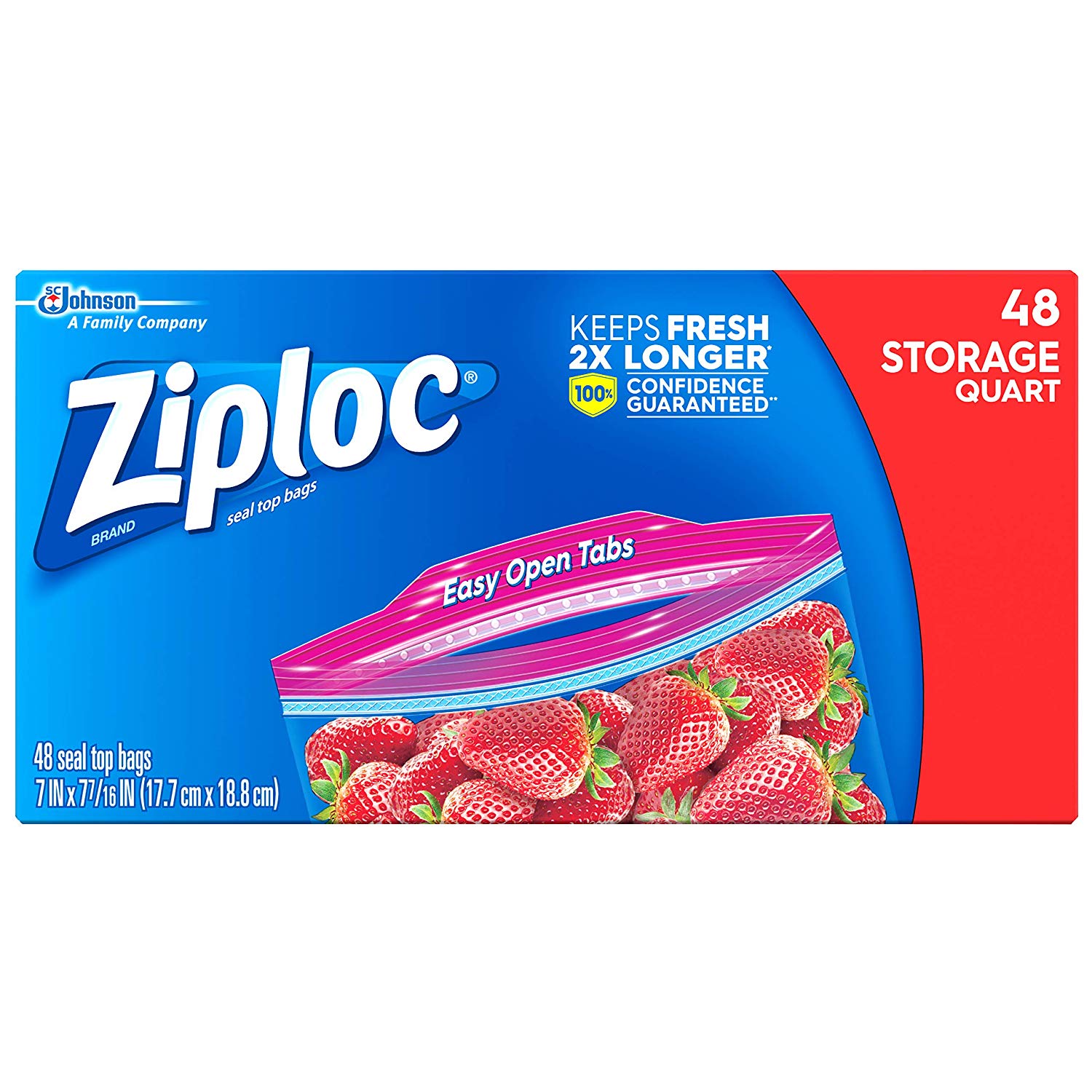 ziploc storage 48 count