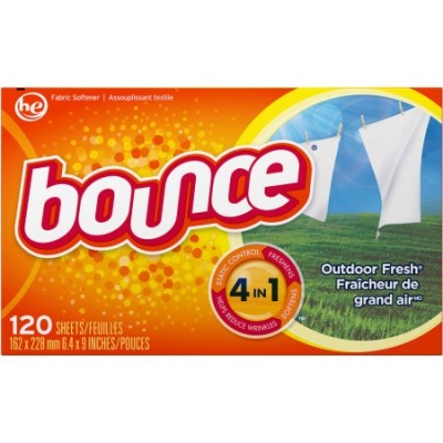 Bounce Outdoor Fresh Fabric Softener Dryer Sheets, 120 count