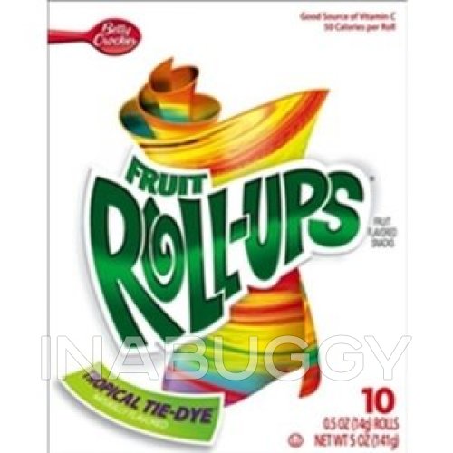 Fruit Roll Ups Tropical Tie Dye