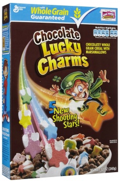 Chocolate Lucky Charms (12 oz) 340g American Breakfast Cereal
