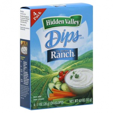 Hidden Valley Ranch Dressing Dip Mix (4 Envelopes  28g)  Total 113g The Original Ranch
