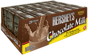 Hersheys Milk Chocolate Drink 8oz 236ml ( 21 pack Case Buy) Hershey's