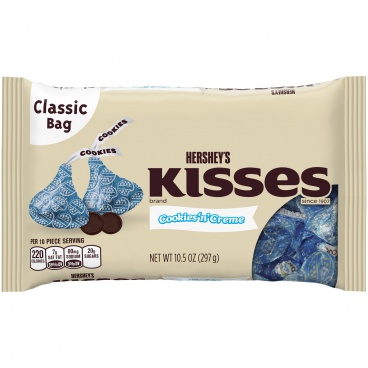 Hershey's Kisses - Cookies n Cream Large 297g (10.5oz) Bag