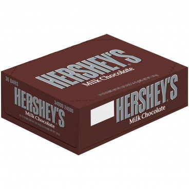 Hersheys Milk Chocolate Bar 1.55oz 43g Hershey's Case Buy 36 Bars