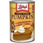 Libbys Pure Pumpkin 15oz 425g Libby's Case Buy of 24 Cans