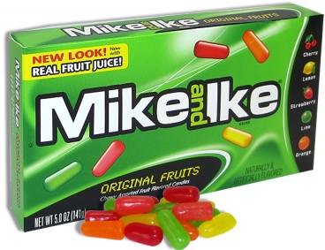 Mike and Ike Original Fruit Candy 141g