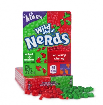 Wonka Nerds Watermelon & Cherry 46.7g American Candy