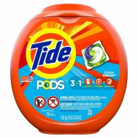 Tide Pods HE (3 in 1) CLEAN BREEZE 1.65KG / 72 CAP / 58OZ