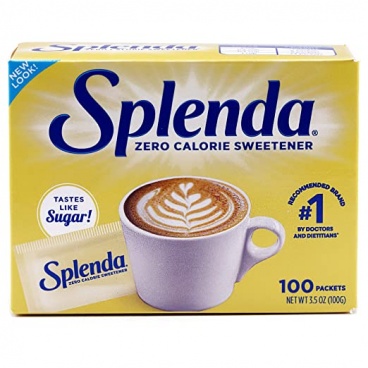 Splenda No Calorie Sweetener - 1 Box (100 ct) 3.5oz