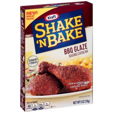 Kraft Shake'N'Bake BBQ Glaze 170g