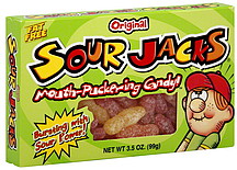 Sour Jacks Original 3.5oz 99g American Candy