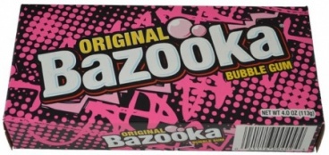 Bazooka Joe Bubble Gum  - 113g Boxes American Retro Gum