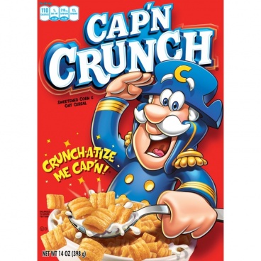 Captain Crunch  12.6oz 360g Cap'n Crunch American Breakfast Cereal