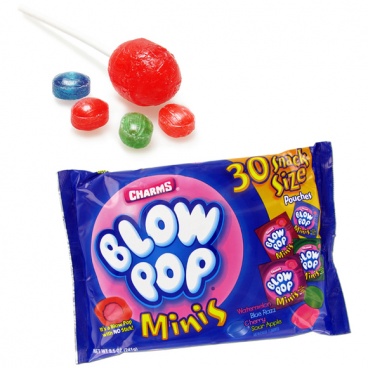Charms Blow Pops Minis 241g Bag Its a Blow Pop with No Stick