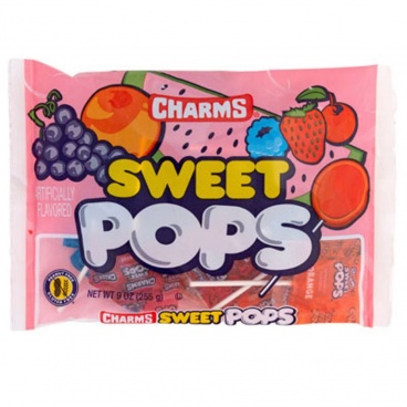 Charms Blow Pop 294g-10.4oz Bubble Gum Filled Pops