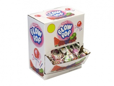 Charms Blow Pops - assorted flavors - 180 piece box Case Buy American Candy