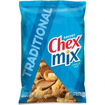 Chex Mix Traditional AMERICAN snack Large 248g (8.75oz) Bag Savoury Snack