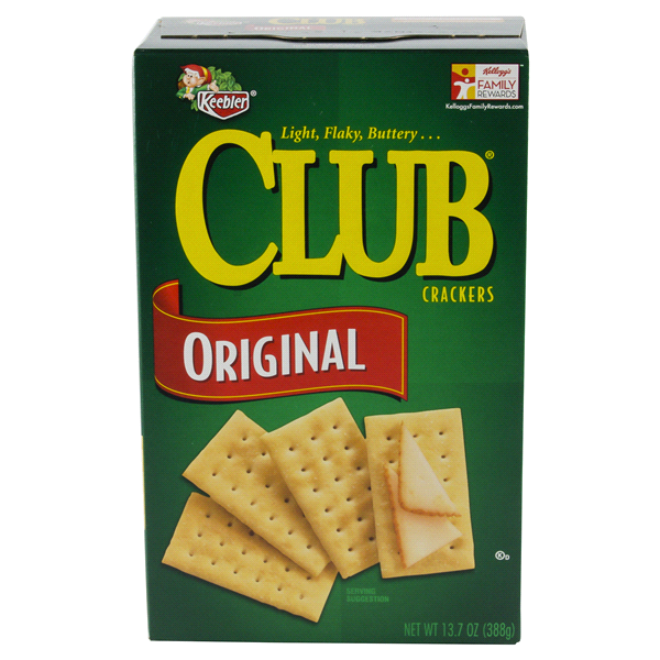 Club Original Crackers - Kellogg's - 13.7oz (388g)