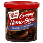 Duncan Hines Home Style Classic Chocolate Frosting 453g - 8 Packs - Case Buy