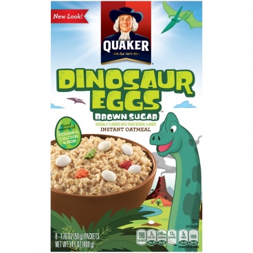 Quaker Instant Oatmeal Dinosaur Eggs 400g