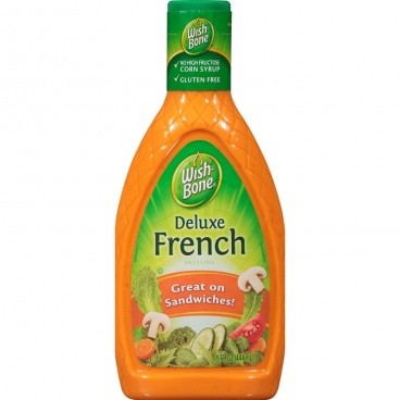 Wish-Bone Deluxe French Salad Dressing Large 15fl oz 444ml Wish Bone