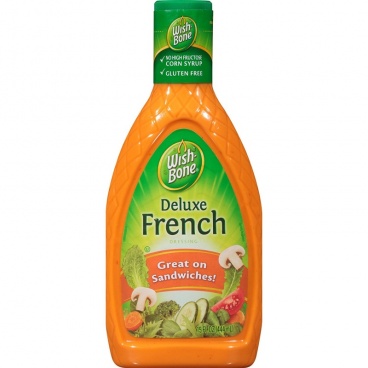 Wish-Bone Deluxe French Salad Dressing Large 15fl oz 444ml Wish Bone