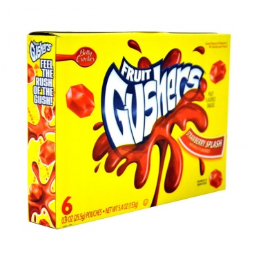 Betty Crocker Fruit Gushers Strawberry Splash 153g