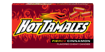 Hot Tamales Cinnamon Candy Big Theatre Box 5oz 141g