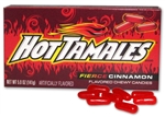 Hot Tamales Cinnamon Candy Big Theatre Box 141g - Case Buy 12 packs Wholesale