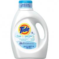 Tide Free & Gentle HE 48 Loads Liquid Laundry Detergent 69 FL OZ