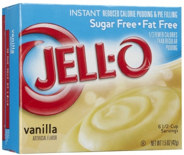 Jell-o Jello Instant Sugar Free Fat Free Instant Vanilla Pudding 42g