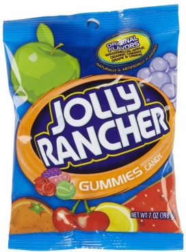 Jolly Rancher Gummies 12 x  (7oz) 198g Bag American Sweets Case Buy