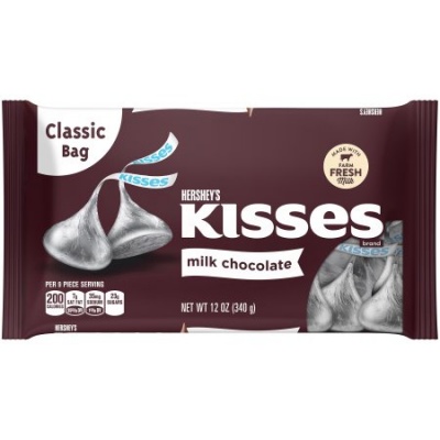 Hershey's Kisses - Milk Chocolate Large 340g (12oz) Bag