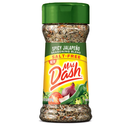 Mrs. Dash Spicy Jalapeno Seasoning (2.5oz) 71g Salt Free - American