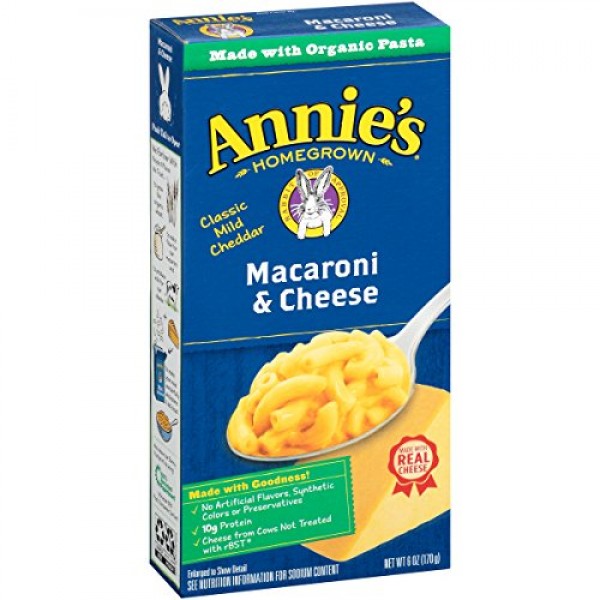 Annie's Macaroni & Cheese 6oz 170g Annies Annies American Food Store