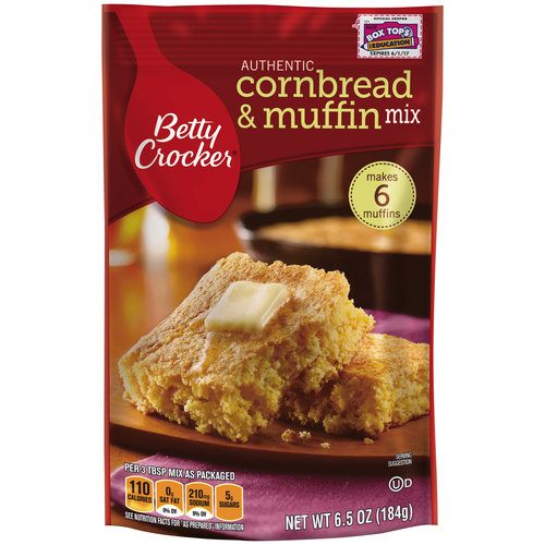 Betty Crocker Cornbread and Muffin mix 6.5oz (184g) American Food Store